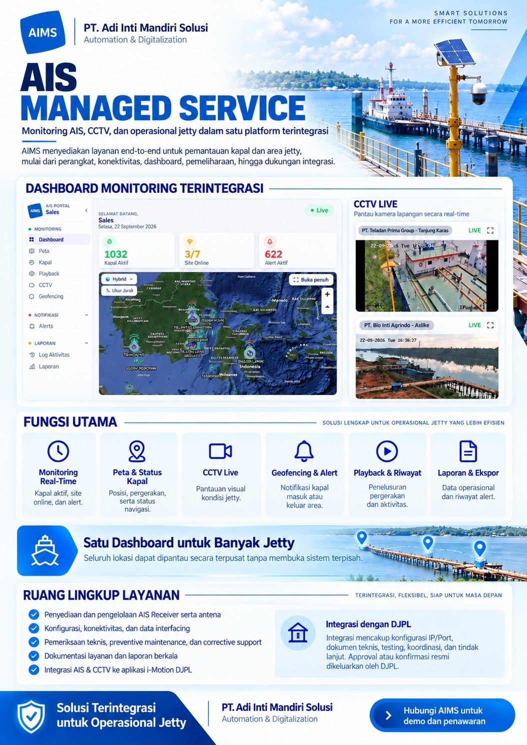 Brosur AIS Managed Service, PT Adi Inti Mandiri Solusi